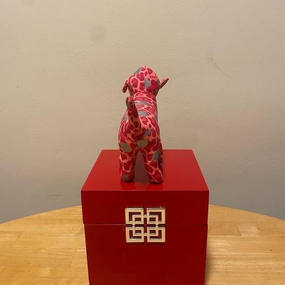 Victoria's Secret Pink Plush Dog Collectible Leopard Cheetah Polka Dot VS - Picture 2 of 4